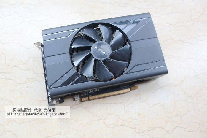 蓝宝石 470D ITX 黄金版 4G DDR5 256位宽 19CM 6PIN供电 小机箱