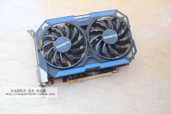 技嘉 gv-n960oc-4gd gtx960  2g 4g 双风扇