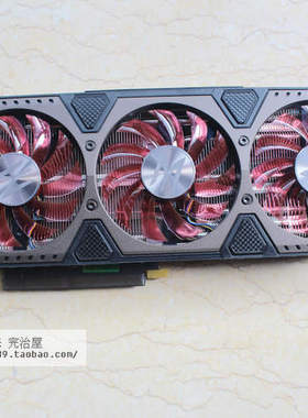 影驰 GTX970 GAMER 三风扇 4G DDR5 256BIT位宽 超越公版 成色好