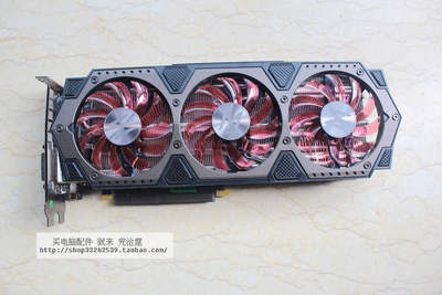 影驰 GTX970 GAMER 三风扇 4G DDR5 256BIT位宽 超越公版 成色好