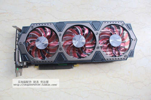 影驰 GTX970 GAMER 三风扇 4G DDR5 256BIT位宽 超越公版 成色好
