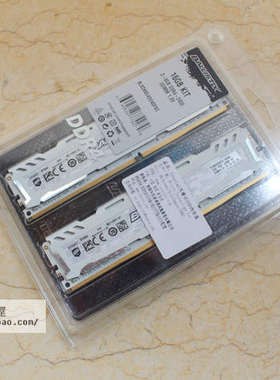 英睿达(Crucial)铂胜运动LT DDR4 2400 16G 8*2台式机内存 迷彩白