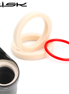 RISK避震器前叉吸油海绵山地自行车油封尘封保养海绵圈32MM集油圈