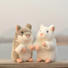 仿真仓鼠冰箱贴 荷兰猪 Hamster 毛绒玩具公仔玩偶天竺鼠豚鼠葵鼠