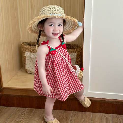 女童连衣裙夏装新款洋气
