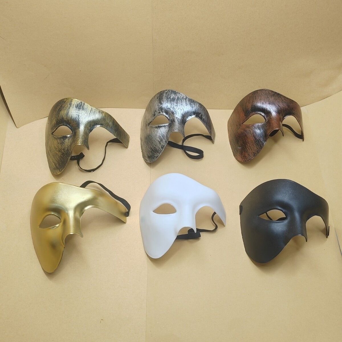 舞会威尼斯男面具复古半脸化妆