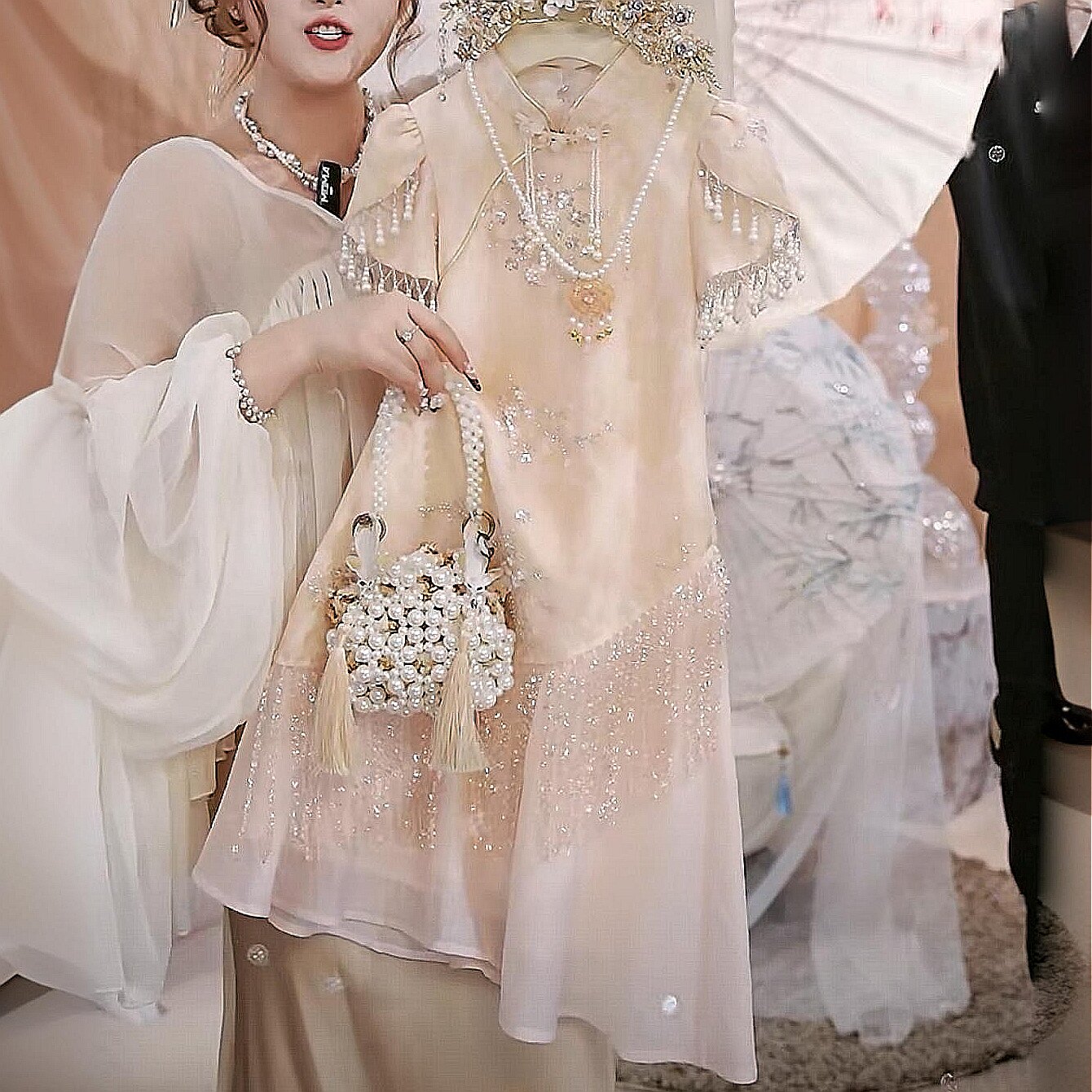 女童夏装汉服旗袍裙2026新款中大童儿童洋气公主裙小女孩汉服裙子