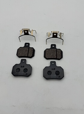 适用于九号电动M5100/M5125前后刹车片套装 含卡簧配件 刹车皮