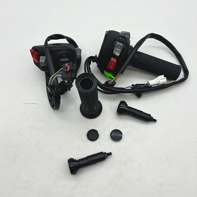 适用于九号新款E300PMK2左组合开关/转把和把套可给老款E300P通用