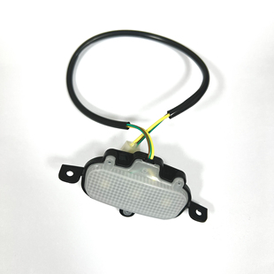 适用于九号尾牌牌照灯M80c M85c M95cM系 N系 E系 通用尾牌牌照灯