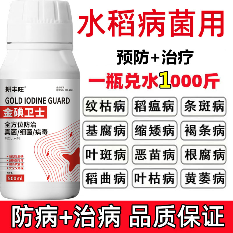 耕丰旺水稻病害全治稻瘟病稻曲病