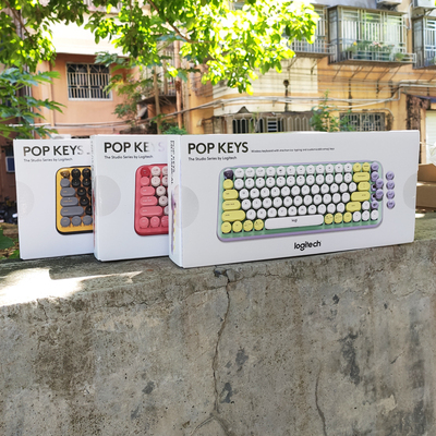 罗技popkeys无线蓝牙电竞游戏