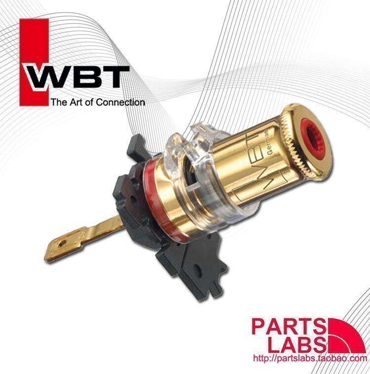 盒装行货带防伪 德国WBT 0710Cu 音箱喇叭功放插座 接线柱