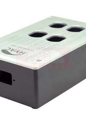 厚道之作！HYAC 4位 6位 美标插座底盒 明装电源盒 电源底盒