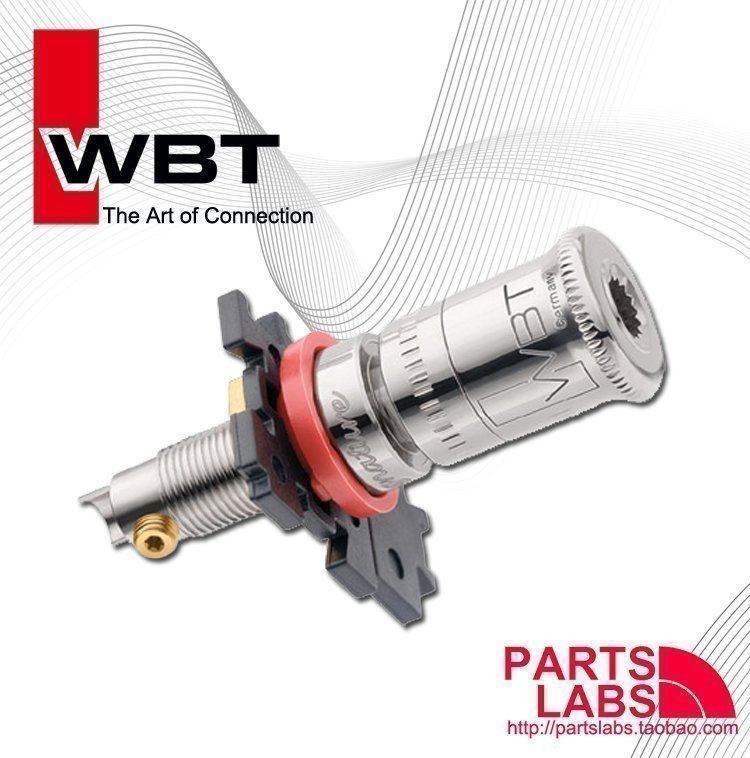 盒装行货带防伪 德国WBT 0730.12 白金版音箱喇叭功放插座 接线柱