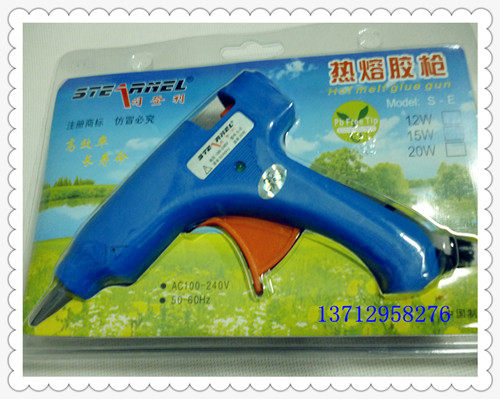 司登利S-E 20W带灯小热融胶枪 热溶胶枪 热熔胶枪 热胶枪 热熔枪