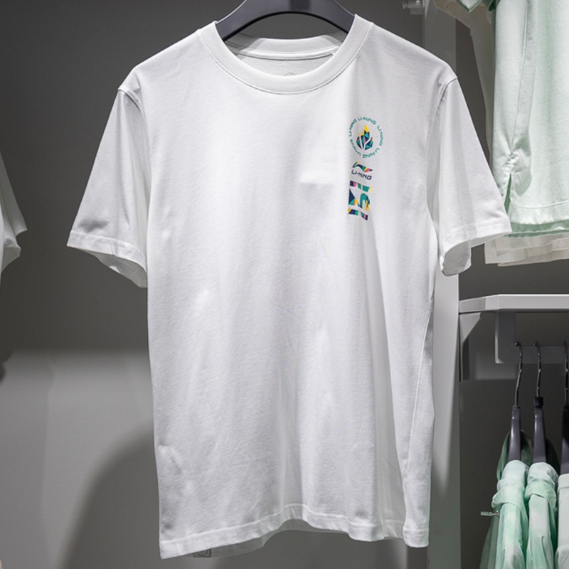 李宁短袖男女通用纯棉T恤