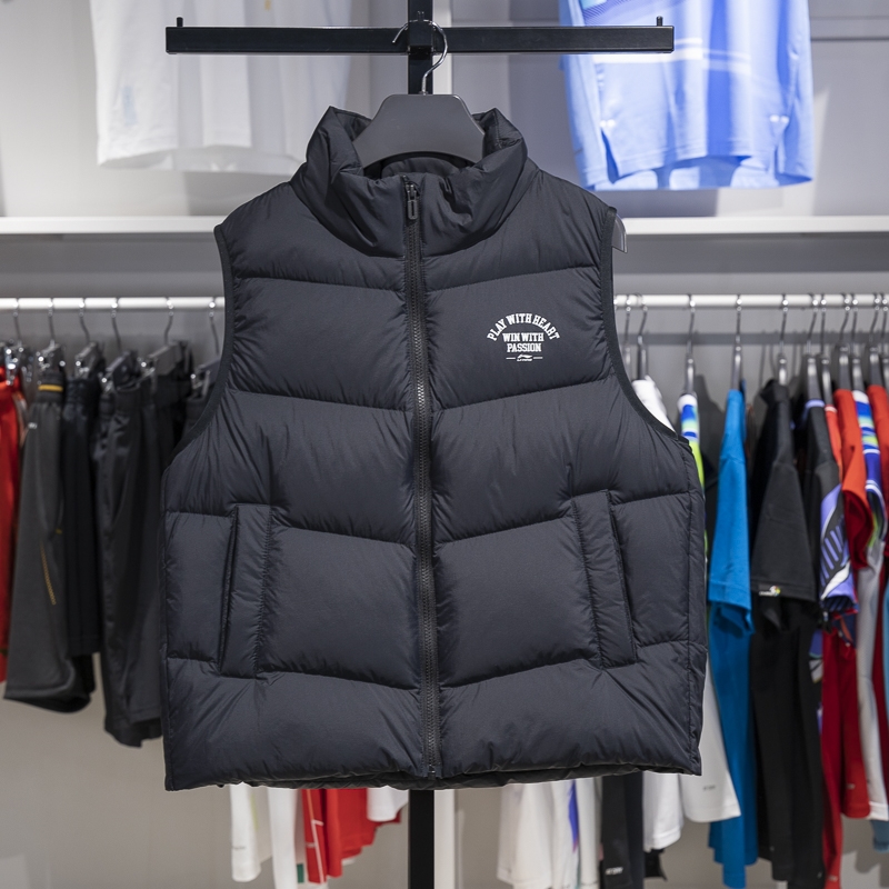 李宁羽绒马甲舒适保暖