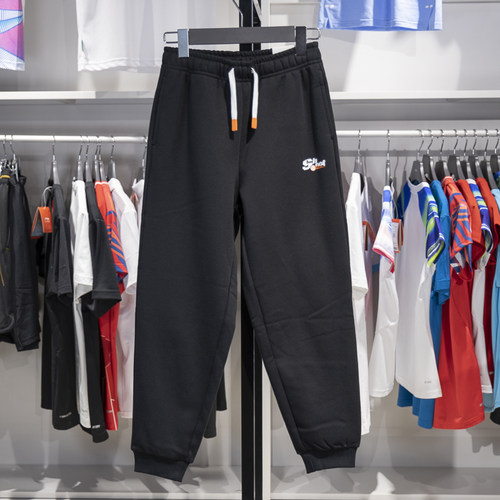 李宁束脚儿童保暖宽松卫裤