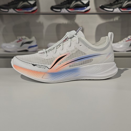 李宁夏季减震回弹反光跑步鞋