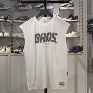 李宁背心男子2025夏季反伍BADFIVE排湿速干宽松无袖上衣AVSV011