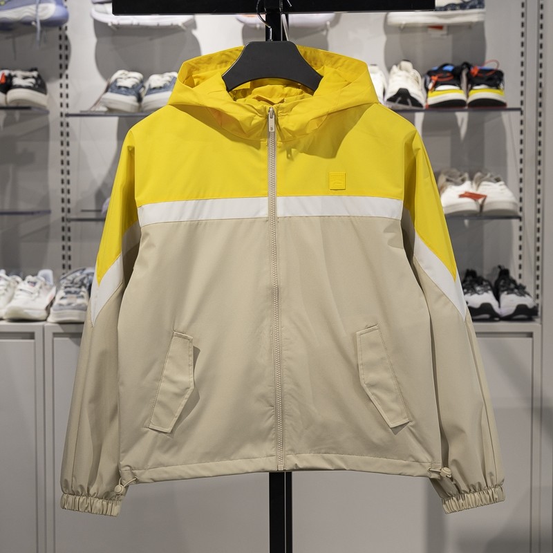 李宁女子运动风衣2025春季新款运动潮流系列宽松连帽外套AFDV958,运动服/休闲服装,运动风衣,淘宝优惠券,粉丝福利购,淘宝优惠卷