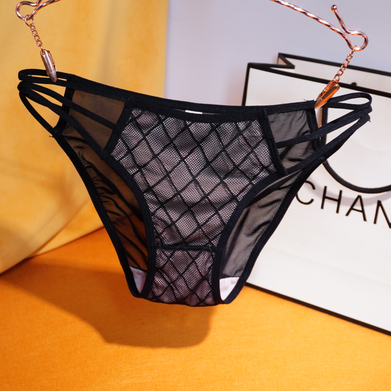 性感好货细带内裤低腰薄款