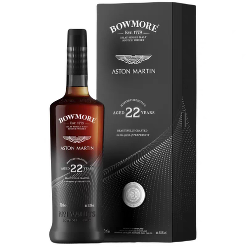 波摩22年阿斯顿马丁 第三版单一麦芽苏格兰威士忌Bowmore 限量版