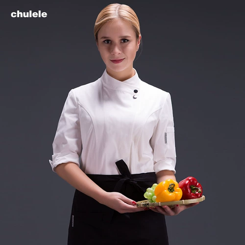 Отель и отель Special Chef Office Clothing для 700% рукава, закрытой по талии, одежда, одежда, одежда, одежда, топ