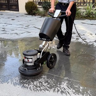 迪驰易控大理石抛光机家用石材地面结晶养护地板打蜡庭院清洗机器