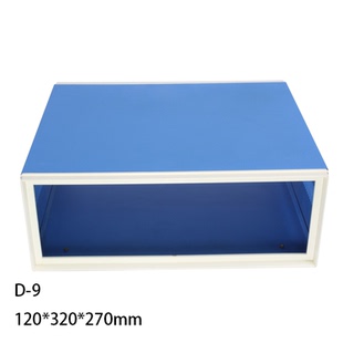 台式工控仪表仪器电源机箱铝合金塑料外壳电子设备铝型材壳体定制