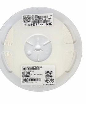 RC0805JR-07560KL| Yageo/国巨芯片电阻器 0805 560KΩ ±5% 1/8W