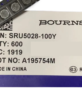 SRU6025-8R2Y| 8.2uH +-30% 2A -4P,5.2x5.2mm  伯恩斯 电感