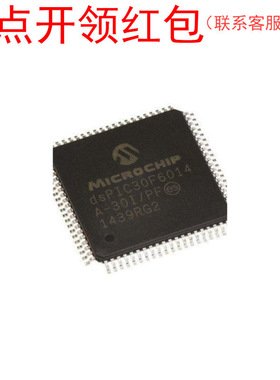 DSPIC30F6013A-30I/PT  TQFP-80 Microchip MCU IC 微芯芯片 =581