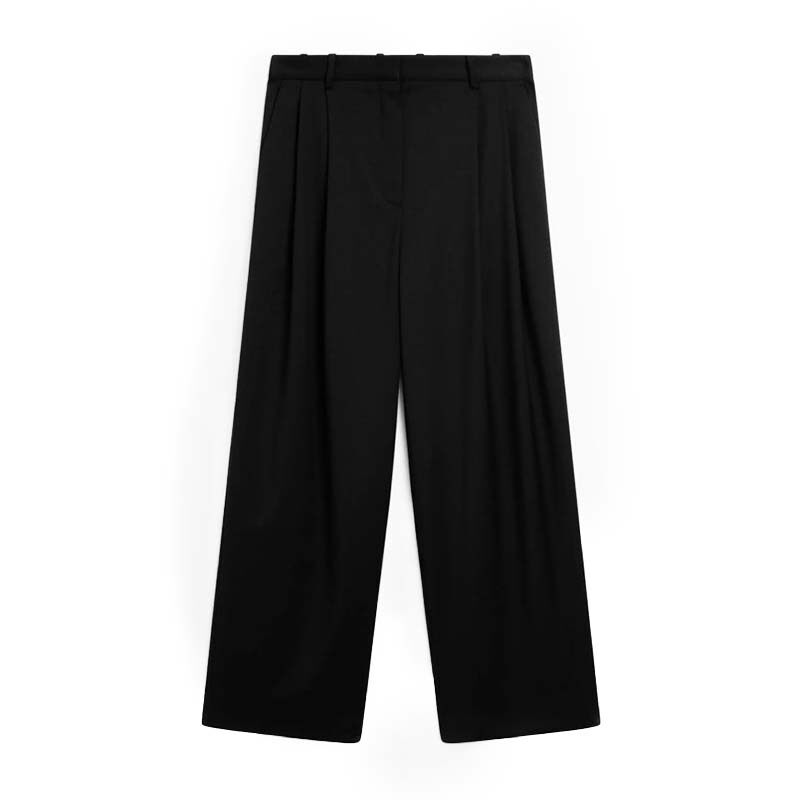 纯原少量 MD西装裤  精仿羊毛 25秋冬新款适合高个子黑色西服裤女