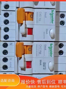 议价.Easy9漏电保护器，型号C40 Vigi，30mA灵