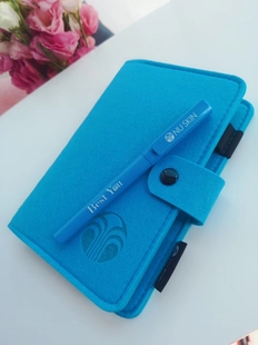 NUSKIN如新专用笔记本日记本活页手帐A5本笔套装规划事业记录成功