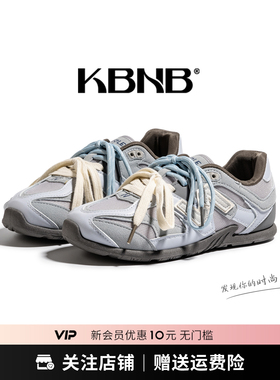 KBNB 2025夏季新款百搭休闲德训鞋女鞋厚底小个子运动阿甘鞋