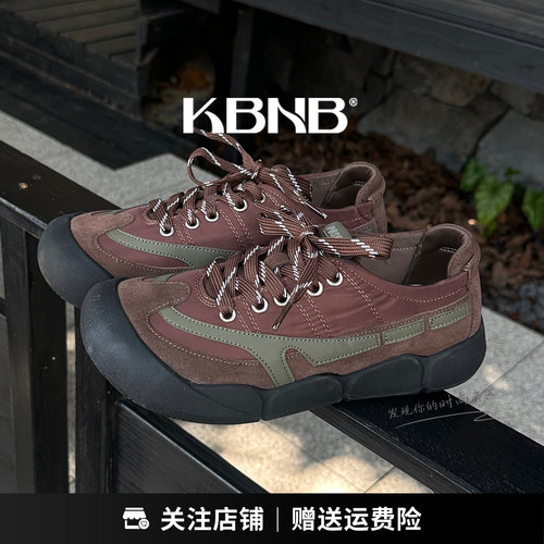 KBNB复古厚底德训鞋女透气轻便