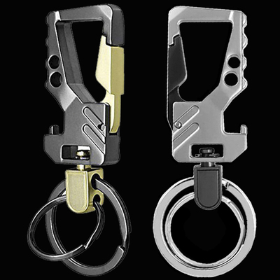 加厚加粗高档汽车钥匙扣男多功能