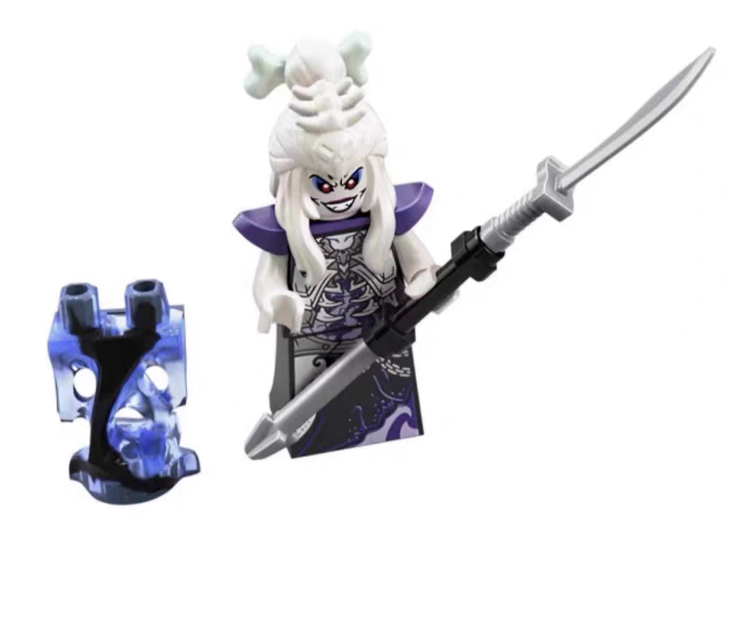 乐高 lego 悟空小侠 人仔 mk078 白骨精 80028 80034 全新 含武器图片