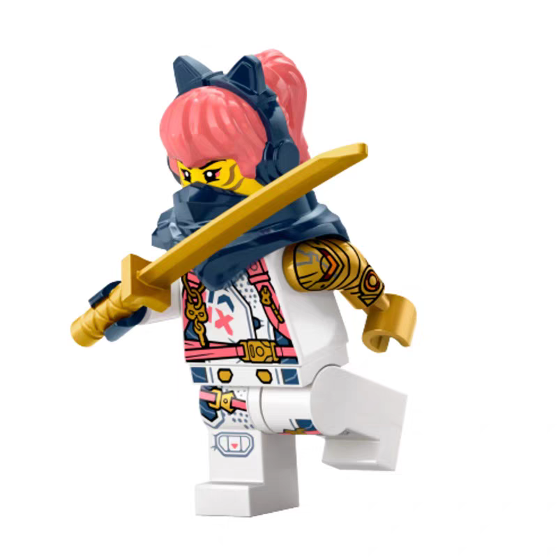 乐高 lego 幻影忍者 人仔 njo877 索拉 71810 含武器 全新未组