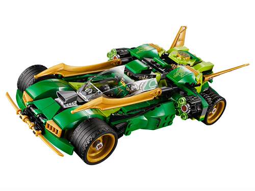 乐高 lego 幻影忍者 70641 劳埃德的高速连发夜行战车 杀肉