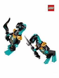 乐高 lego 幻影忍者 人仔 njo696 海蛇 71755 71754 含武器 全新