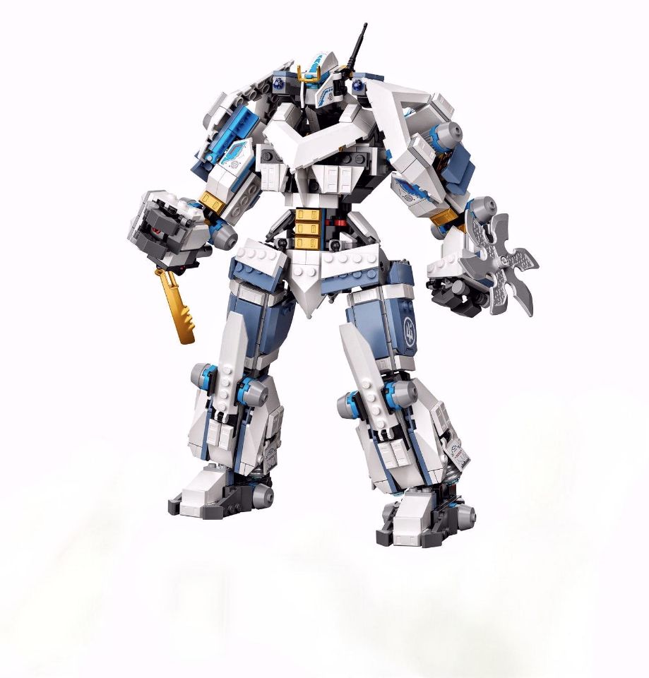 乐高 lego 幻影忍者 71738 赞的泰坦机甲 杀肉 净机甲 无人仔