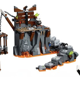 乐高 lego 幻影忍者 71717 骷髅地牢之旅 杀肉 净地牢 无人仔