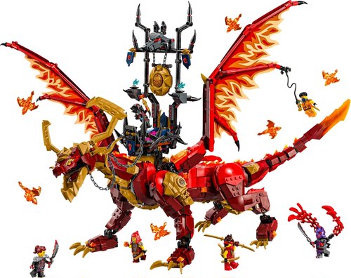 乐高 lego 幻影忍者 71822 威猛源龙 杀肉 套装拆出 全新人仔
