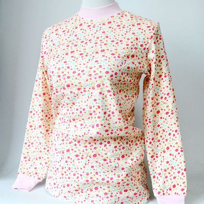 秋衣单件上衣打底全棉中领简约