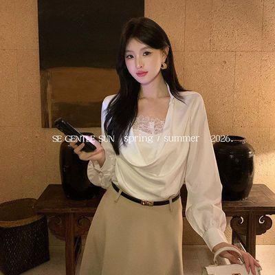秀熙熙2026春季白标新款气质蕾丝