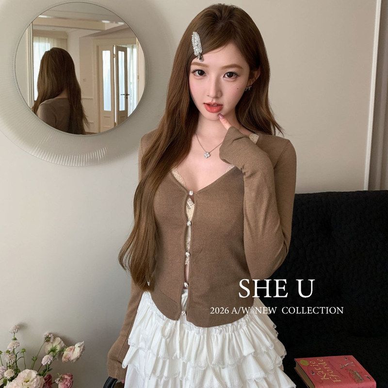 SHE十三行纯欲辣美风蕾丝胸垫款
